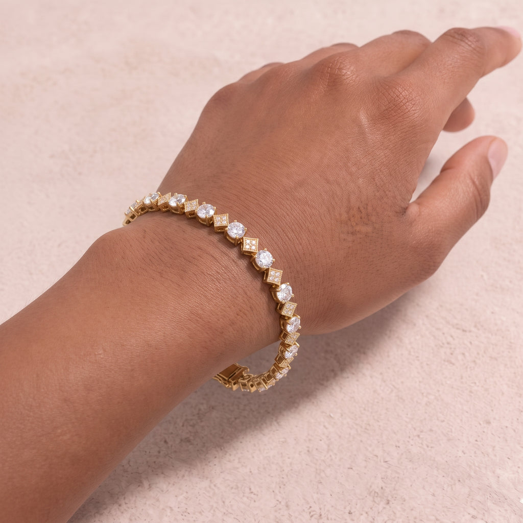 18k Gold Diamond Astra Bracelet