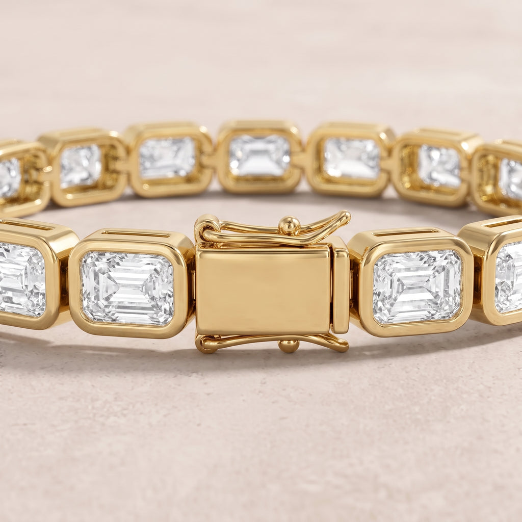18k Gold Diamond Blanche Bracelet
