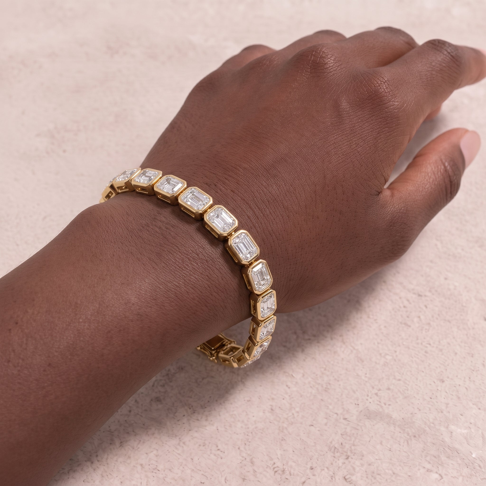 18k Gold Diamond Blanche Bracelet