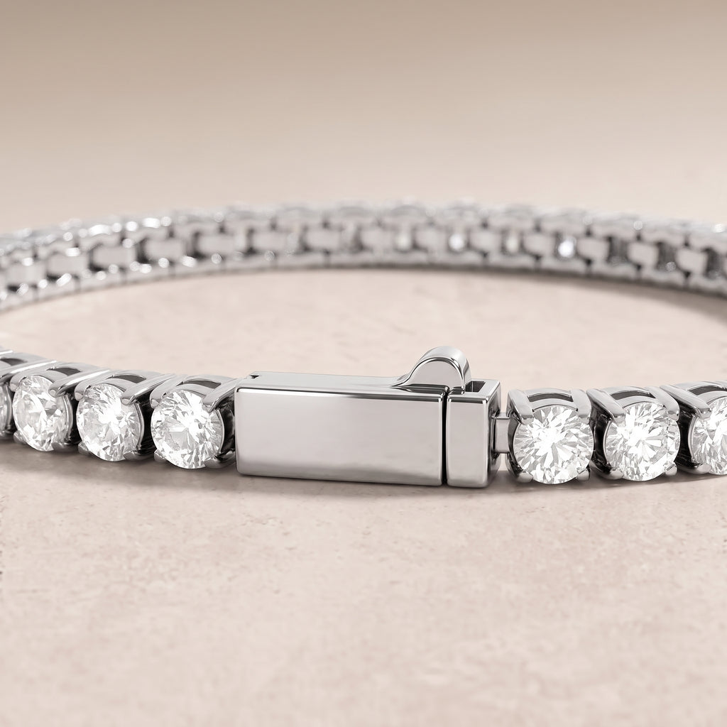 18k White Gold Diamond Emelia Bracelet
