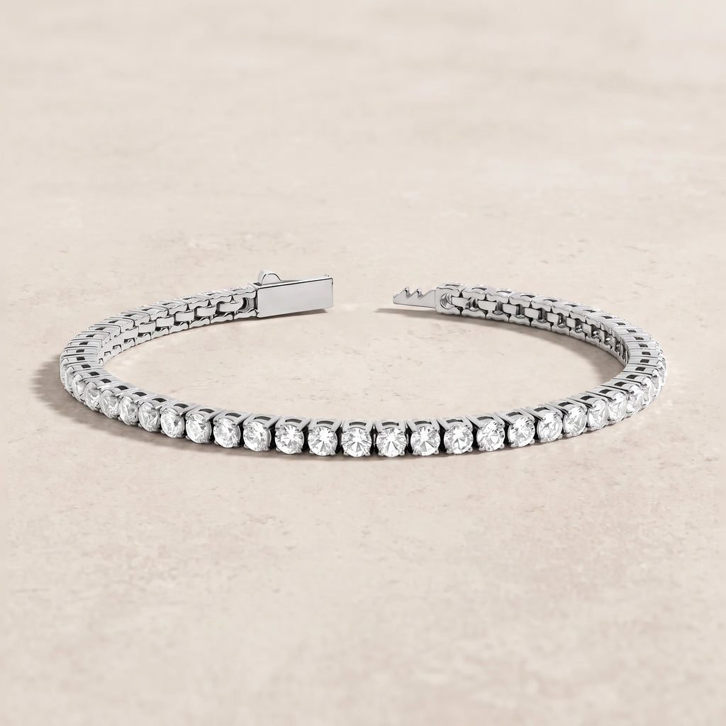 18k White Gold Diamond Emelia Bracelet