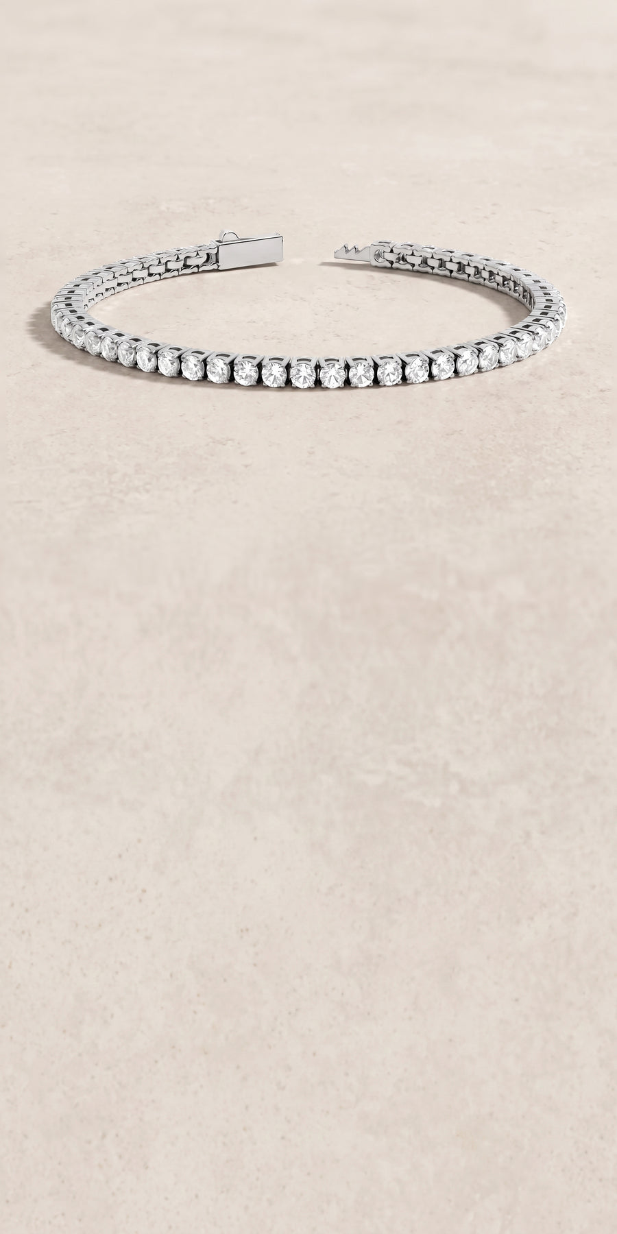 18k White Gold Diamond Emelia Bracelet