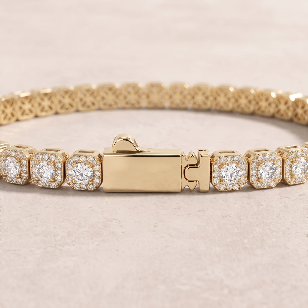 18k Gold Diamond Empressa Bracelet
