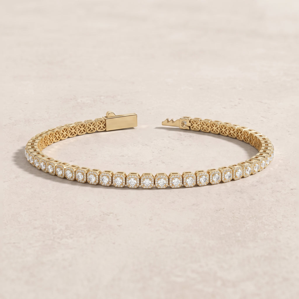 18k Gold Diamond Empressa Bracelet