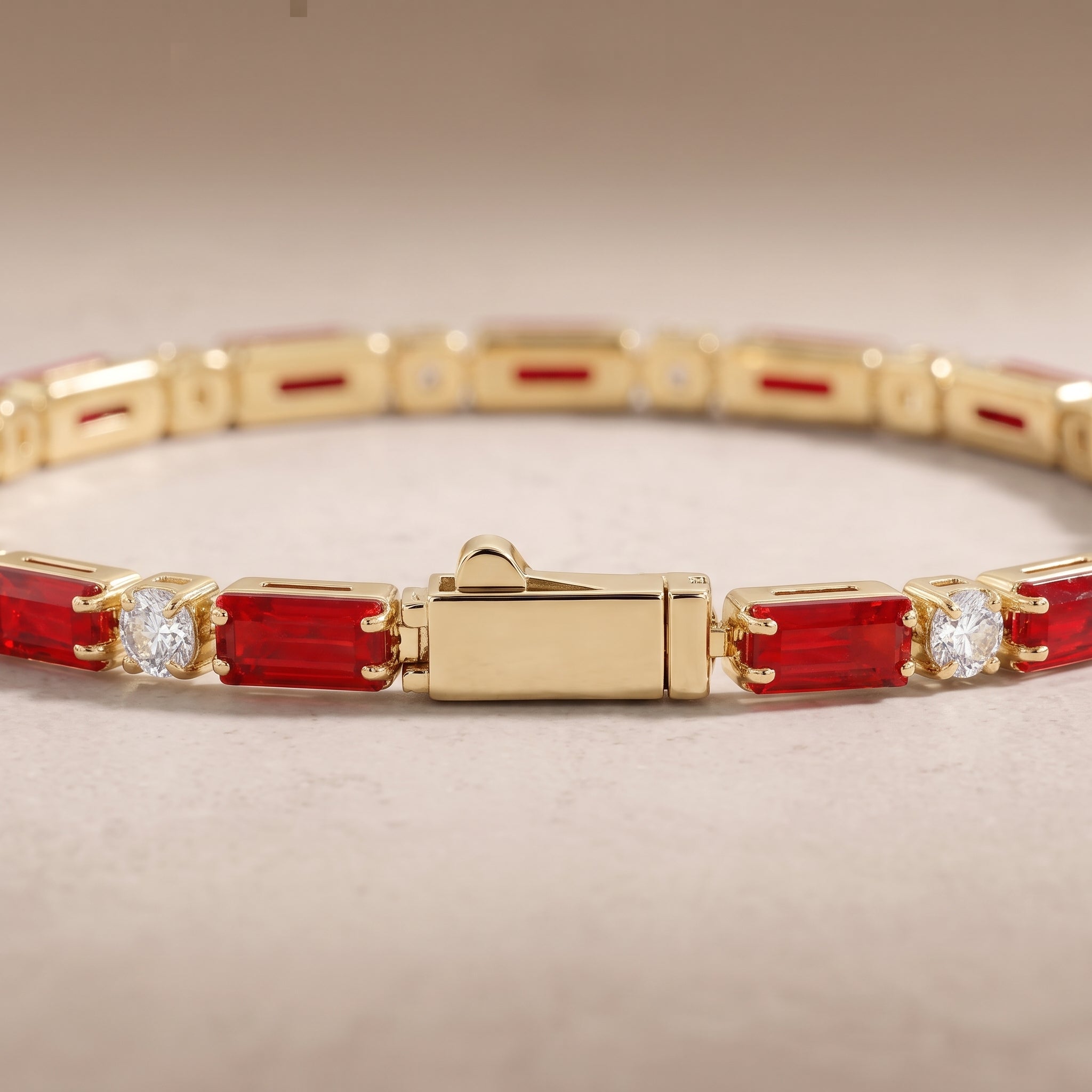 18k Gold Ruby Magmara Bracelet