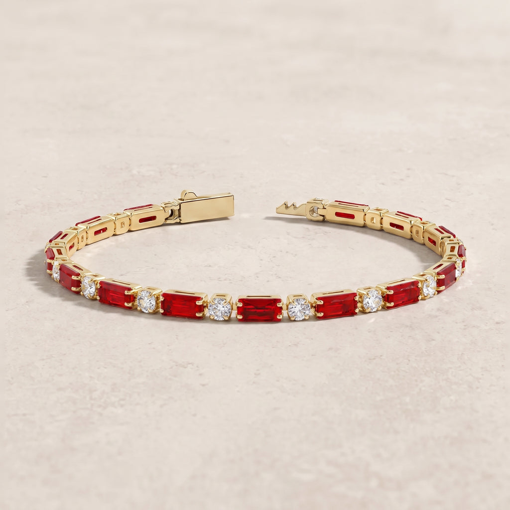 18k Gold Ruby Magmara Bracelet