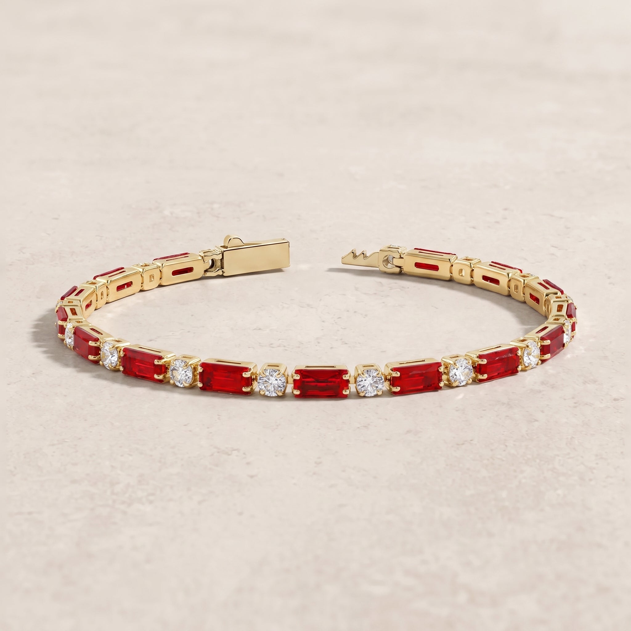 18k Gold Ruby Magmara Bracelet