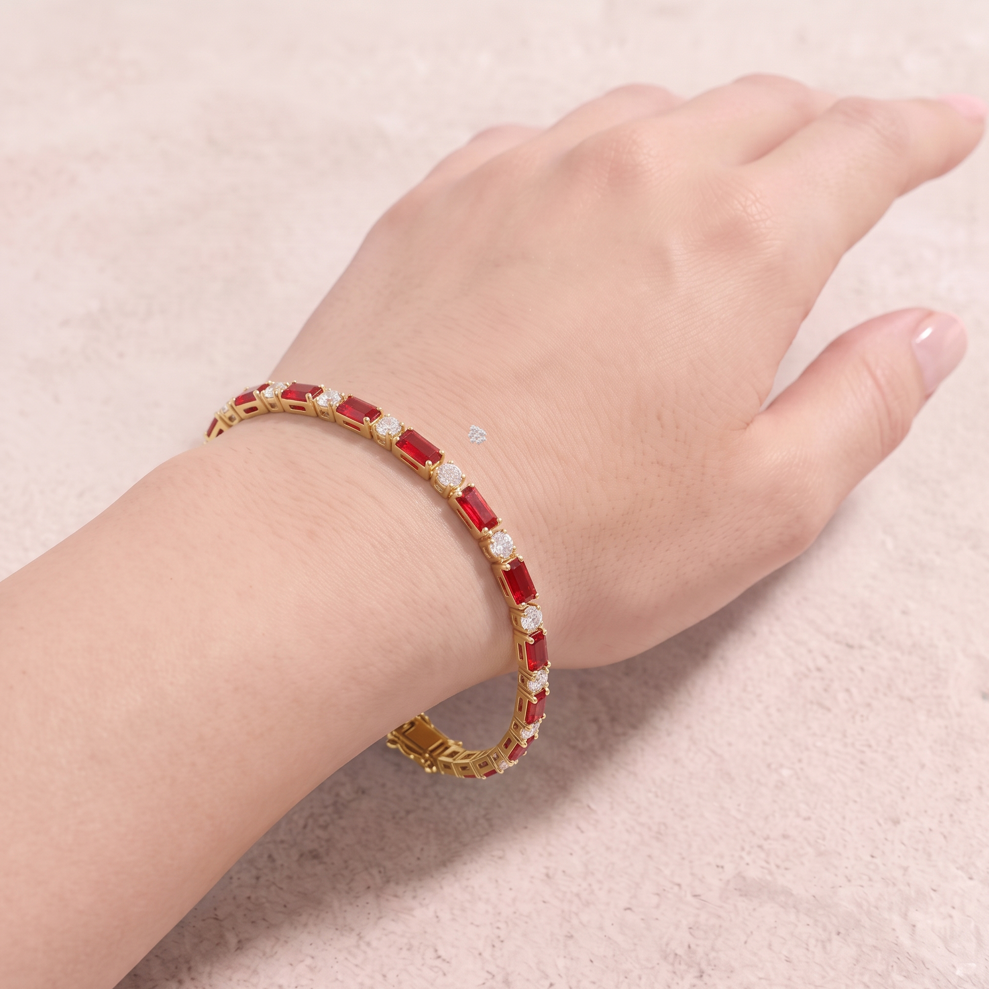 18k Gold Ruby Magmara Bracelet