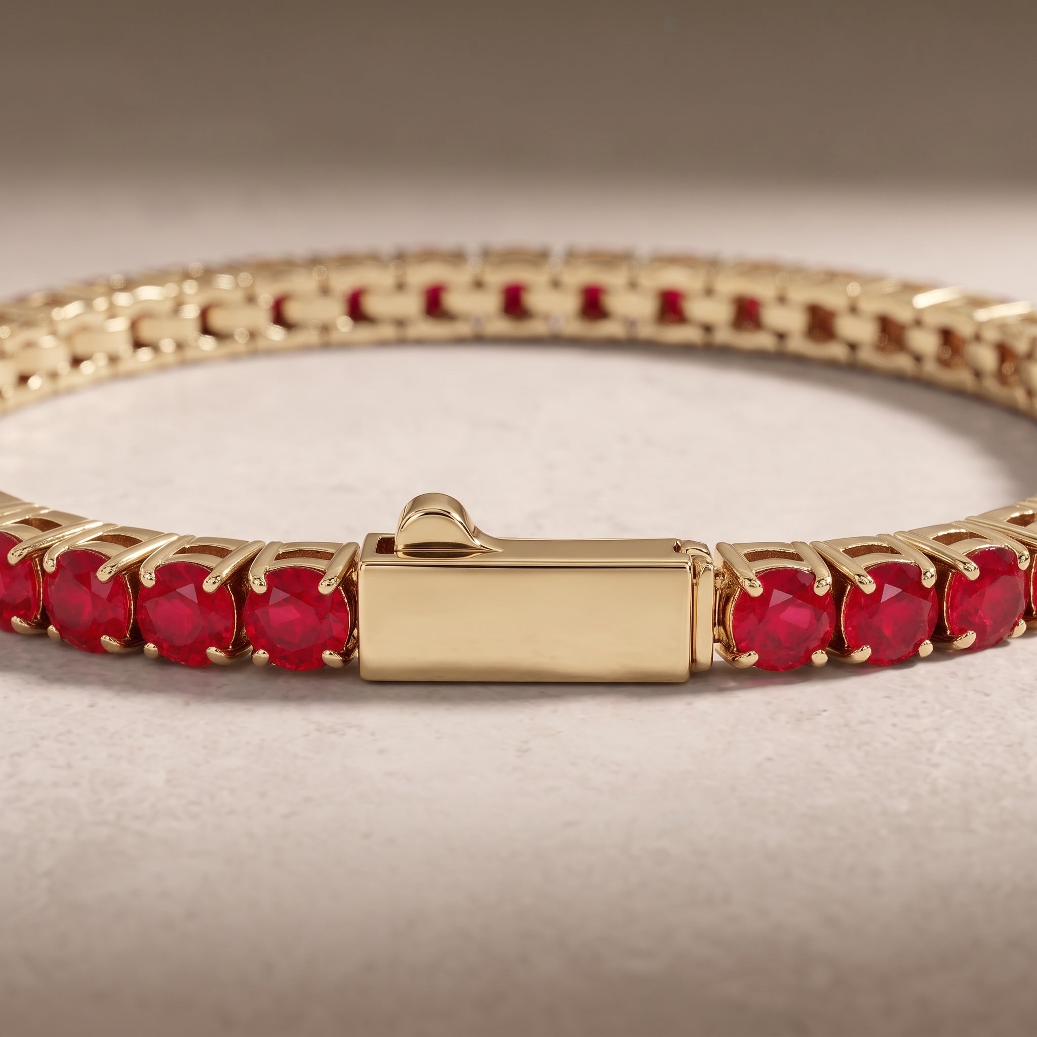 18k Gold Ruby Rubia Bracelet