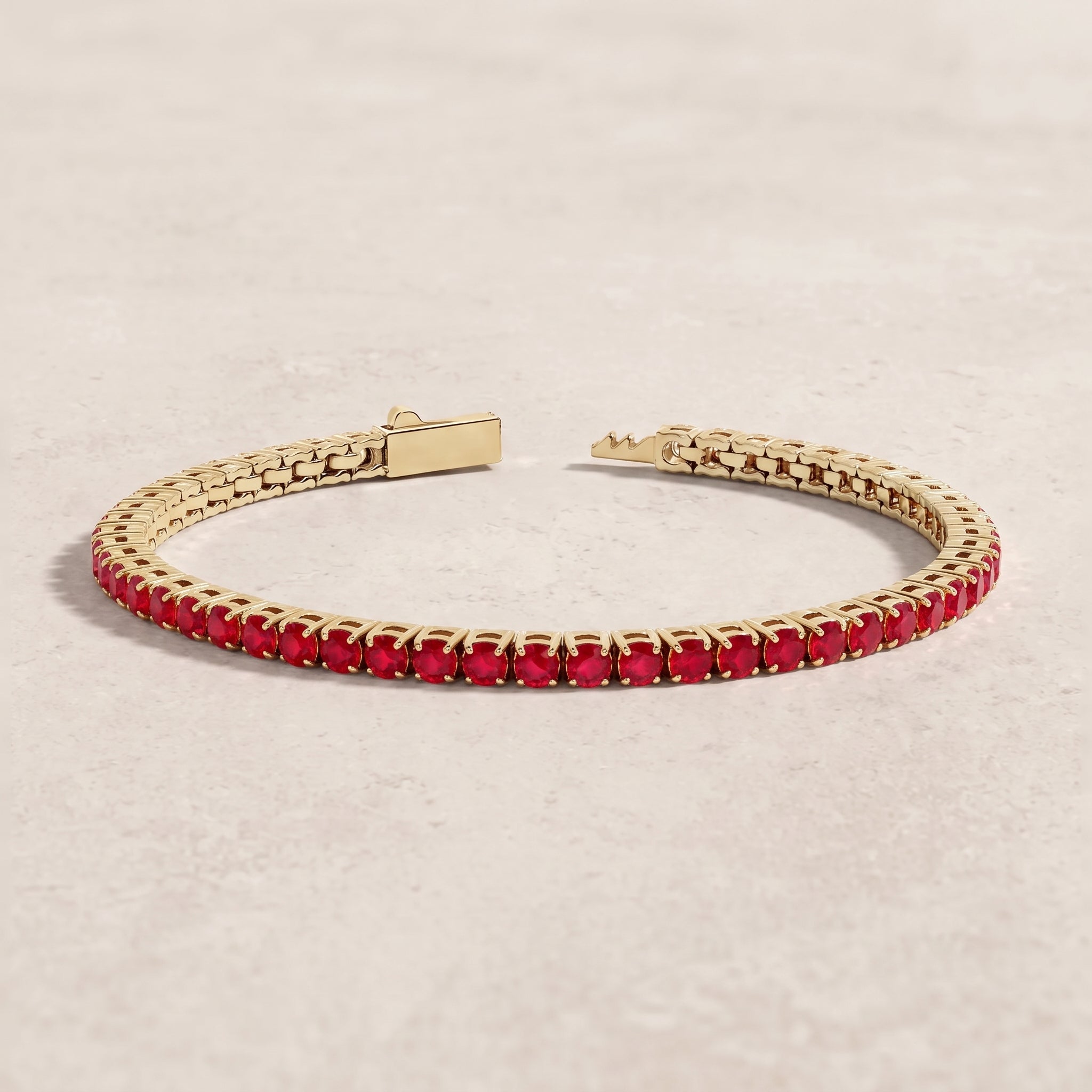 18k Gold Ruby Rubia Bracelet