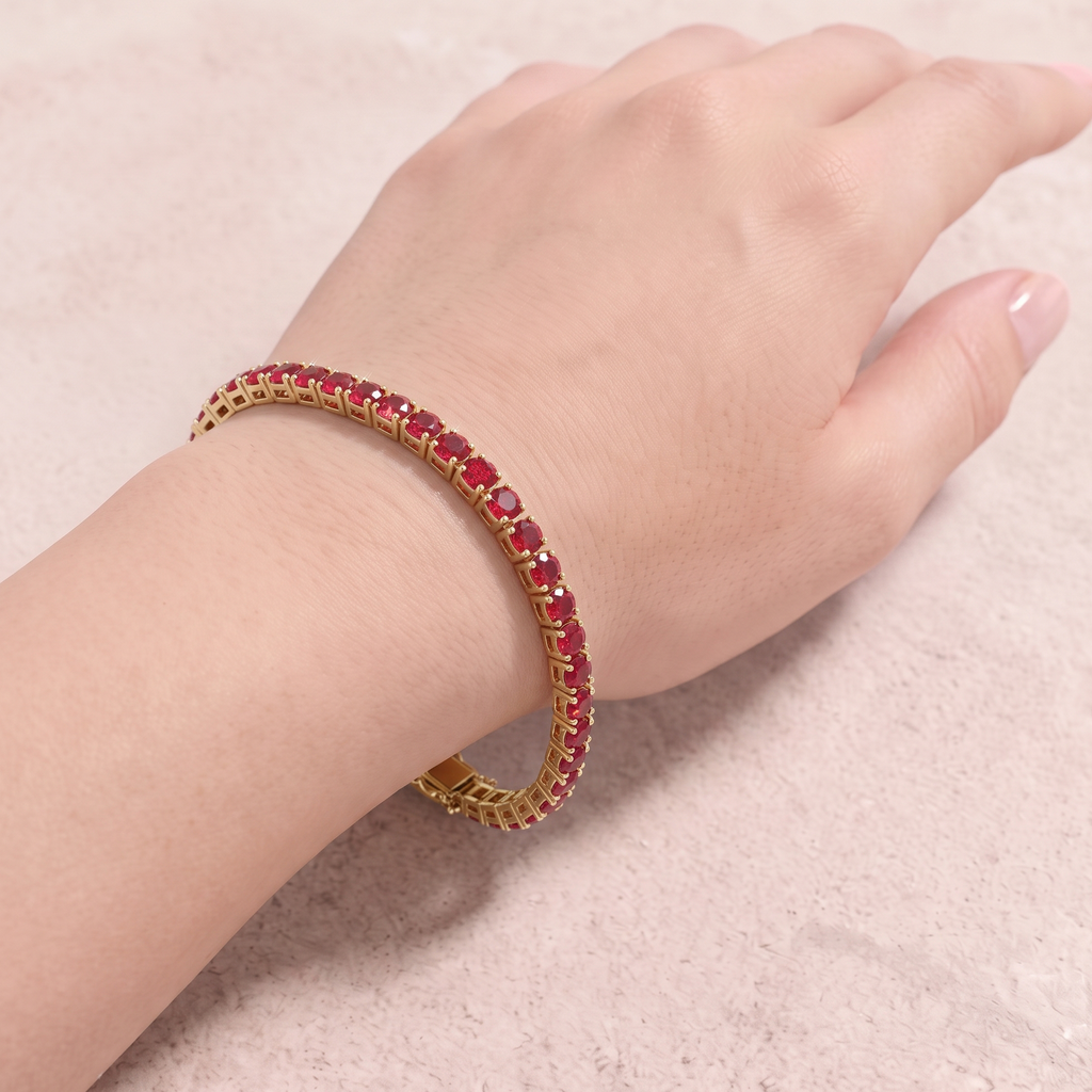 18k Gold Ruby Rubia Bracelet
