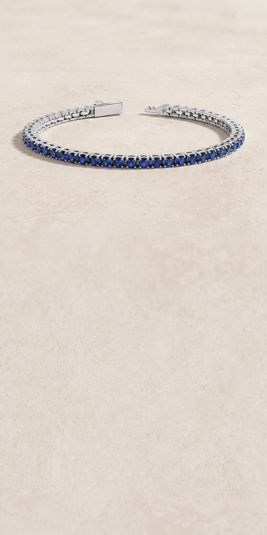 18k White Gold Sapphire Tidia Bracelet
