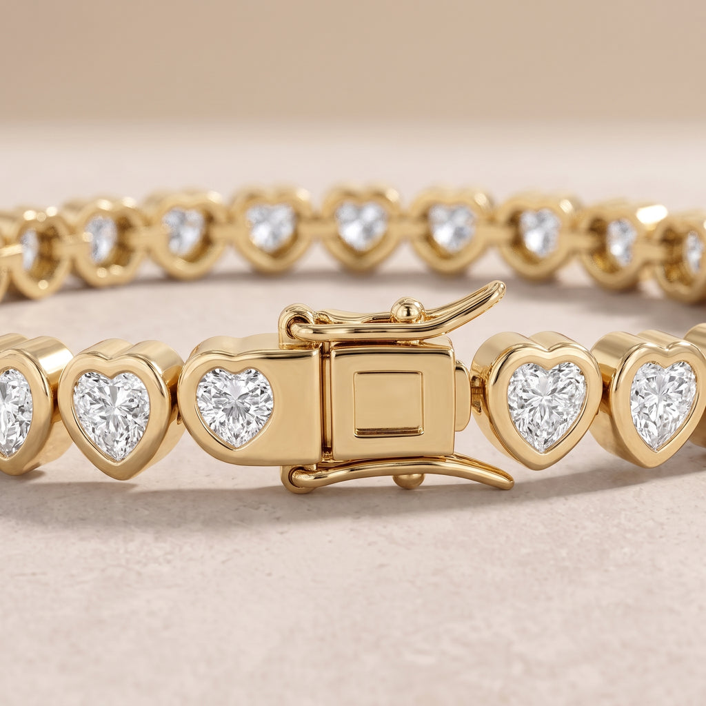 18k Gold Diamond Valentina Bracelet