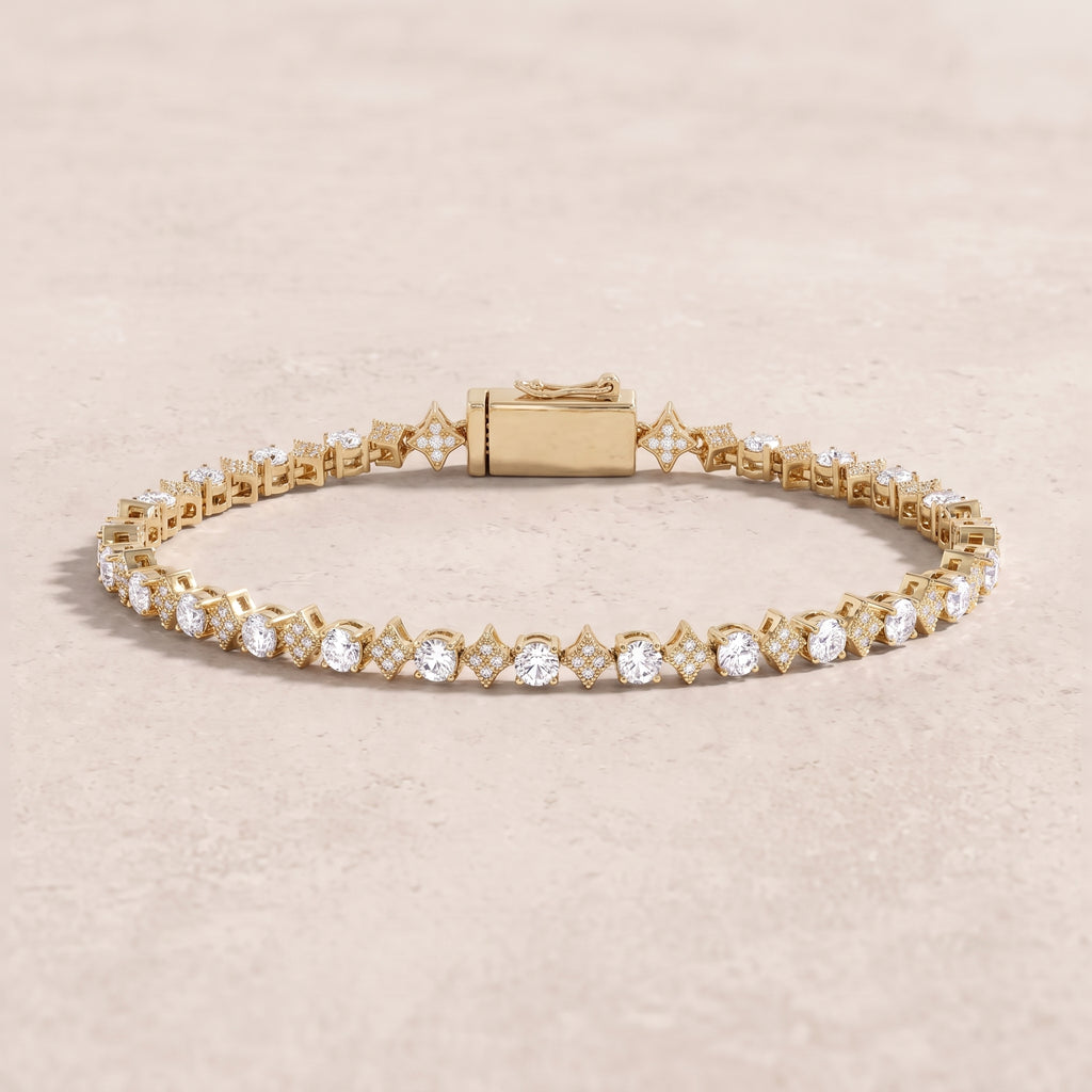 18k Gold Diamond Astra Bracelet