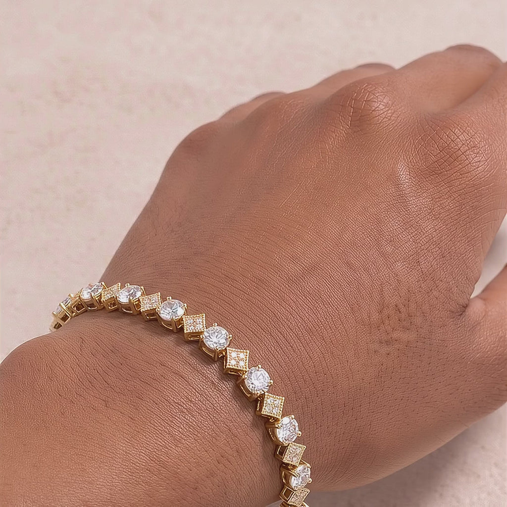 18k Gold Diamond Astra Bracelet