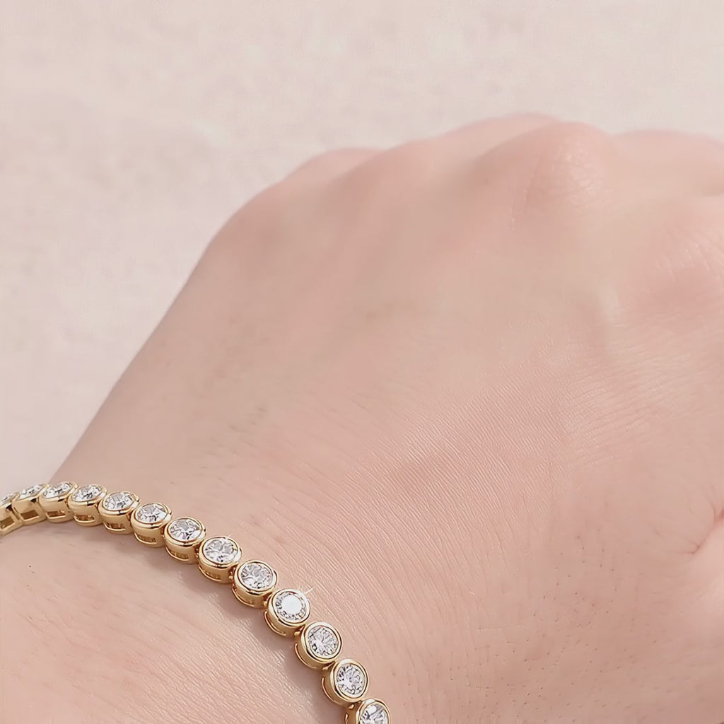 18k Gold Diamond Rondure Bracelet