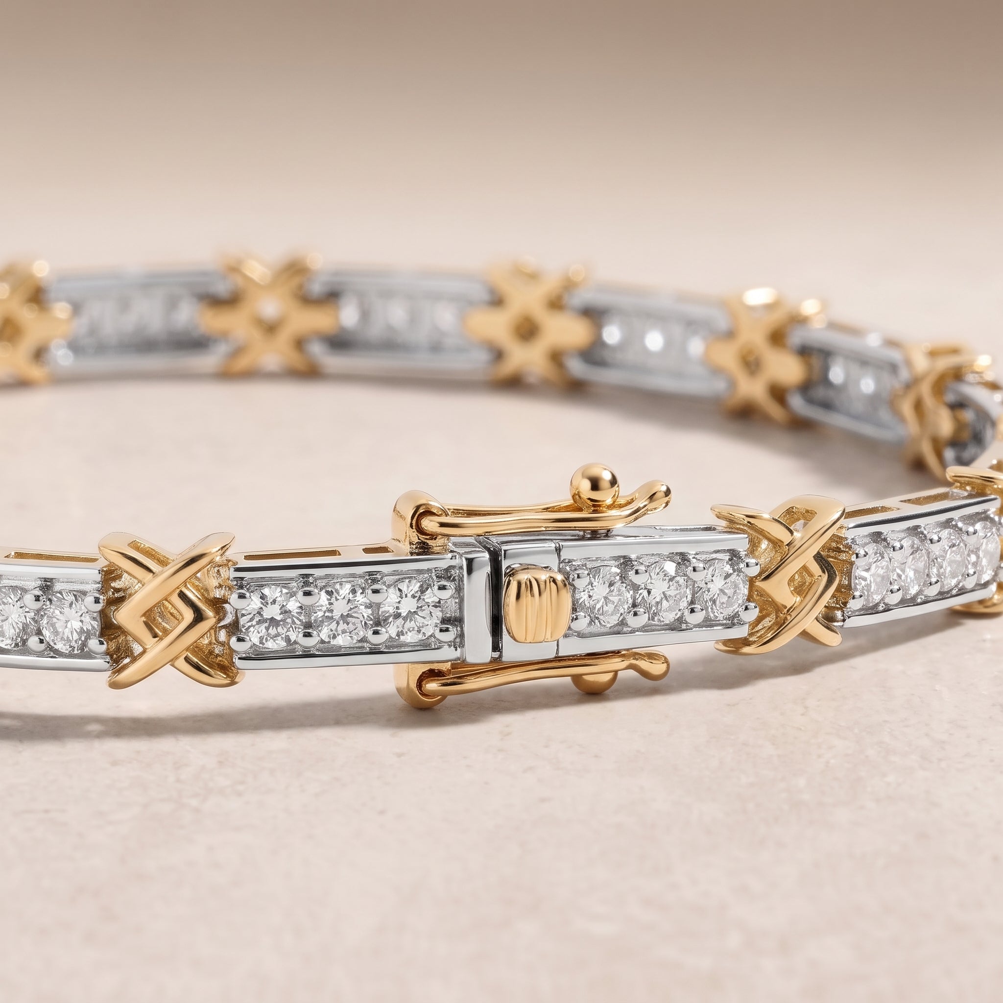 18k Gold Diamond Duetta Bracelet