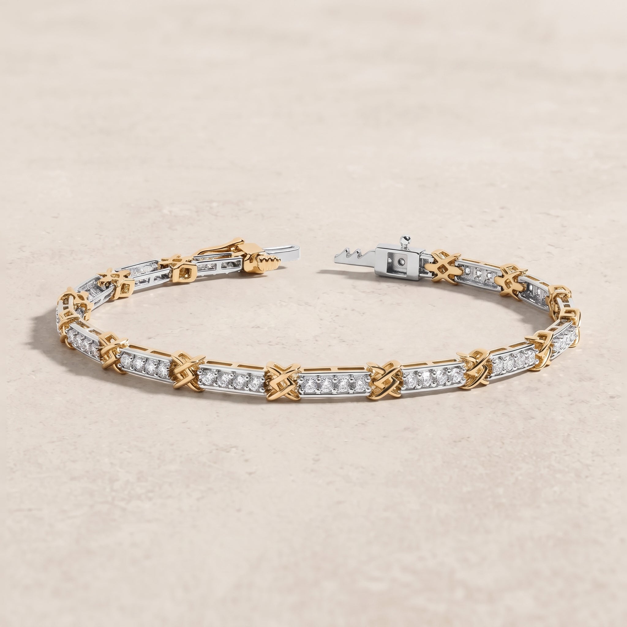 18k Gold Diamond Duetta Bracelet