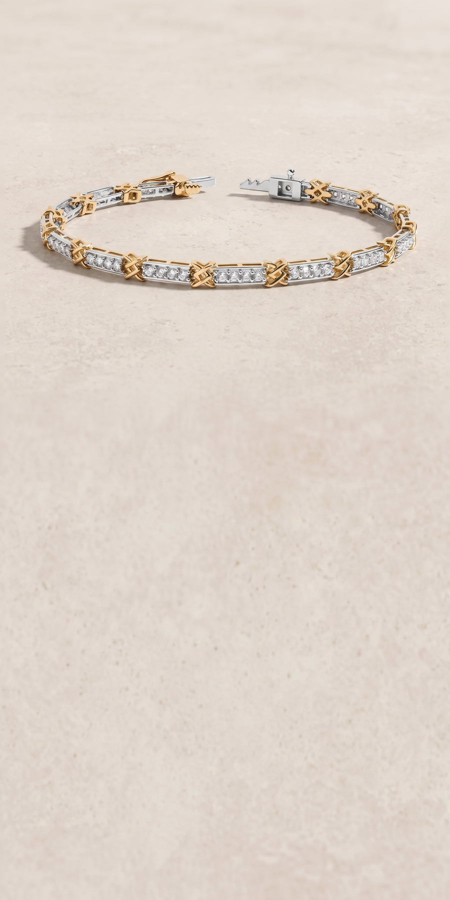 18k Gold Diamond Duetta Bracelet