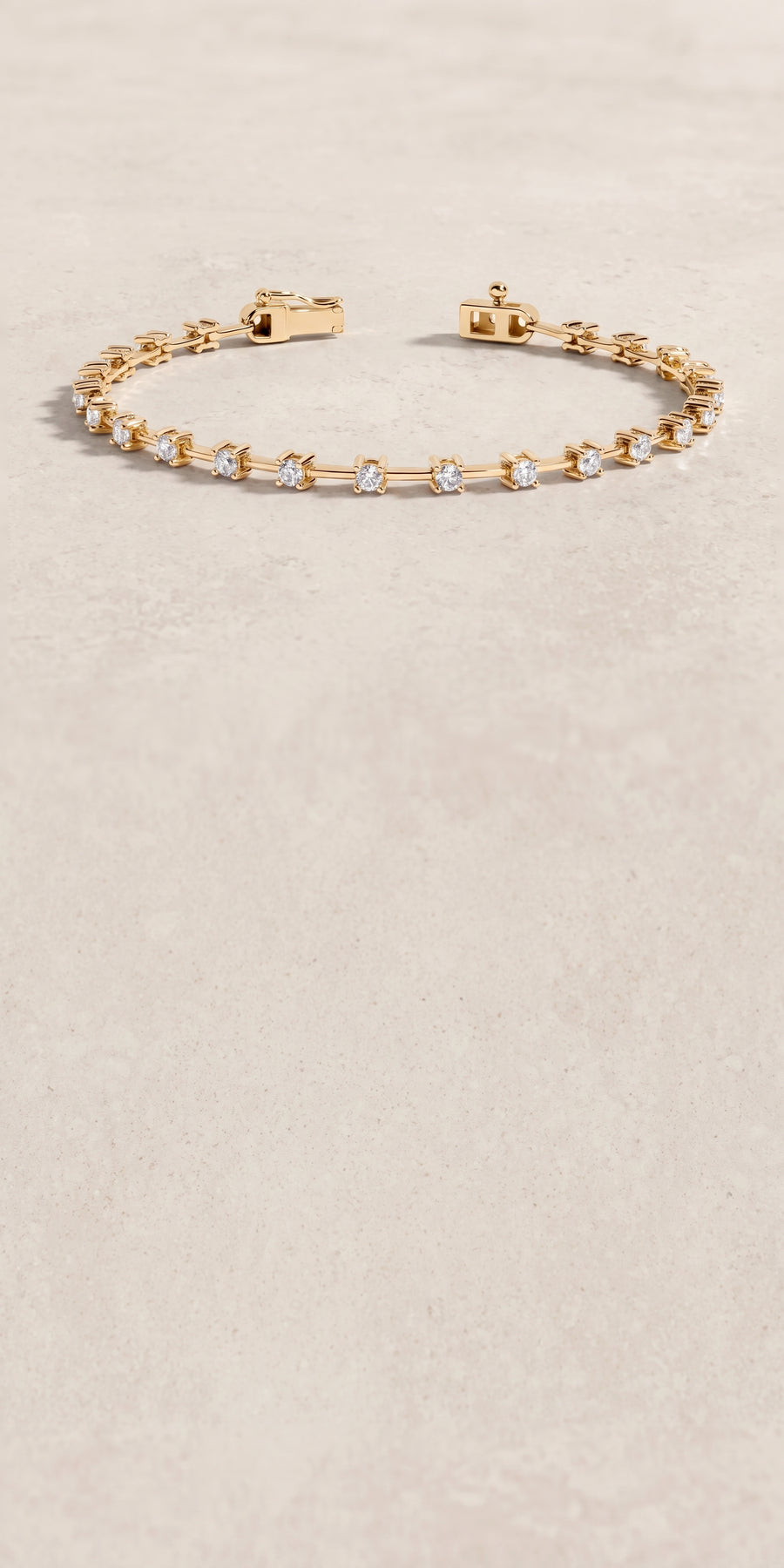 18k Gold Diamond Meridian Bracelet