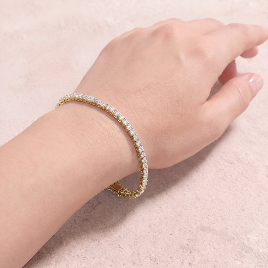 18k Gold Diamond Classia Bracelet