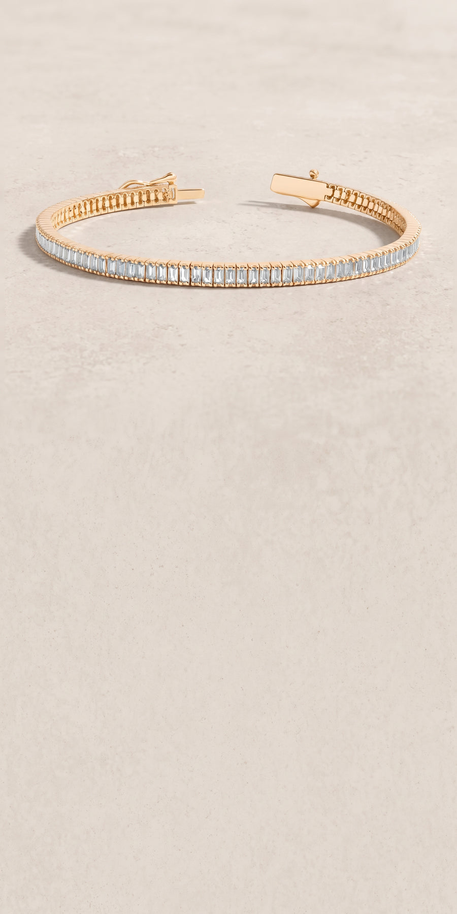 18k Gold Diamond Parquet Bracelet