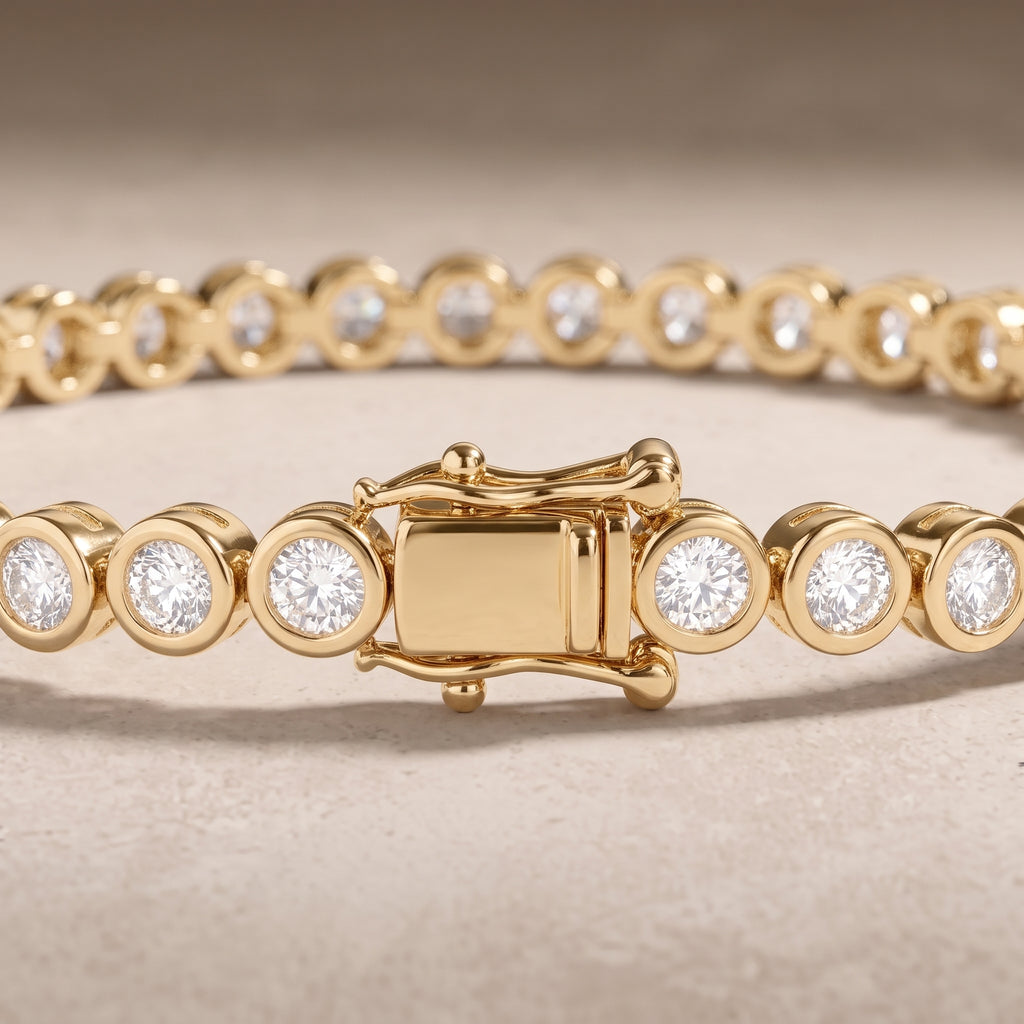 18k Gold Diamond Rondure Bracelet