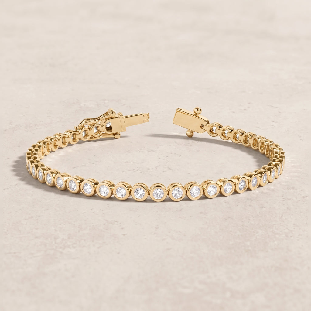 18k Gold Diamond Rondure Bracelet